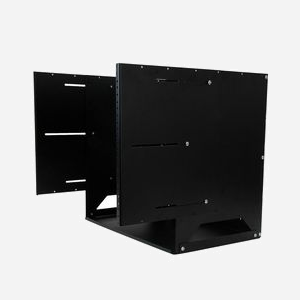 StarTech.com Rack Mural Réseau 8U Acier, Profondeur Ajustable 30-45cm, Étagère Intégrée, Charge 34kg, 2 Montants, Conforme EIA-310-D, TAA, WALLSHELF8U - Miniature 3
