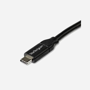 StarTech.com Câble USB-C vers USB-C 2m, 100W (5A) Power Delivery, USB 2.0, 480 Mbit/s, AWG 24/26, Noir, Certifié USB-IF, Réf: USB2C5C2M - Miniature 3