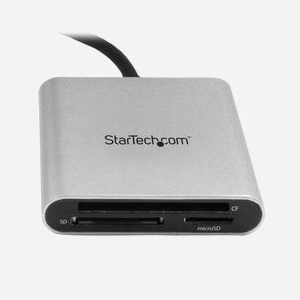 StarTech.com Lecteur Cartes USB 3.0 Type-C pour SD/MicroSD/CompactFlash, Transfert 5Gbps, Boîtier Aluminium/Plastique, Realtek RTS5309 - Miniature 3