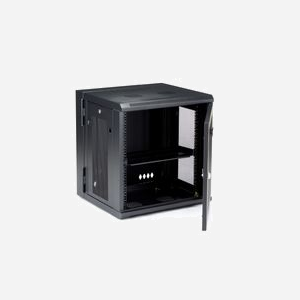 StarTech.com RK12WALHM Armoire Réseau Murale 12U 4 Montants 19", Profondeur 6-40cm, Acier, Porte et Panneaux Verrouillables, Charge 90kg, avec Étagère 1U - Miniature 4