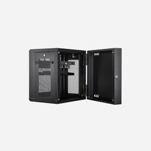 StarTech.com RK12WALHM Armoire Réseau Murale 12U 4 Montants 19", Profondeur 6-40cm, Acier, Porte et Panneaux Verrouillables, Charge 90kg, avec Étagère 1U - Miniature 5