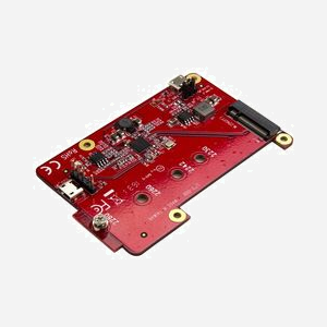 StarTech.com Convertisseur USB 2.0 vers M.2 SATA (NGFF) PIB2M21 pour Raspberry Pi et cartes de développement - Compatible SSD M.2 (2230/2242/2260/2280) - Chipset Renesas µPD720231A
