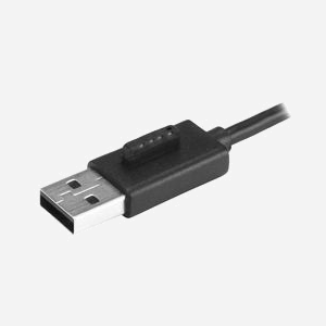 StarTech.com Hub USB 2.0 4 ports ST4200MINI2, 480 Mbit/s, boîtier plastique noir/argent, câble intégré, compatible Windows/Mac/Linux/Chrome OS - Miniature 5