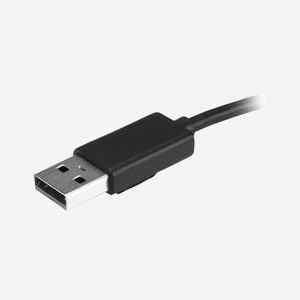 StarTech.com Hub USB 2.0 4 ports ST4200MINI2, 480 Mbit/s, boîtier plastique noir/argent, câble intégré, compatible Windows/Mac/Linux/Chrome OS - Miniature 4