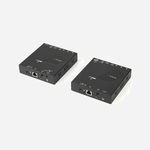 StarTech.com Extendeur HDMI via IP 4K, Cat5e jusqu'à 100m, 3840x2160 30Hz, Audio 3.5mm, RS-232, Commande logicielle iOS/Android, ST12MHDLAN4K - Miniature 2