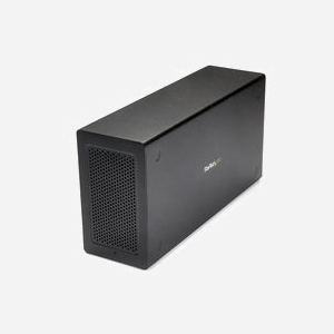 StarTech.com TB31PCIEX16 : Châssis d'extension Thunderbolt 3 vers PCIe x16 avec DisplayPort, taux de transfert 40 Gb/s, compatible Windows & macOS