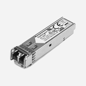 StarTech.com SFP JD118BST : Module Mini GBIC 1000BASE-SX Fibre Multimode LC 550m - 850nm - DDM - Compatible HPE JD118B - Miniature 1