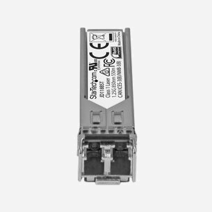 StarTech.com SFP JD118BST : Module Mini GBIC 1000BASE-SX Fibre Multimode LC 550m - 850nm - DDM - Compatible HPE JD118B - Miniature 2