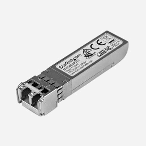 StarTech.com SFP10GSRSST - Transceiver SFP+ 10GbE Fibre Optique Multimode LC 850nm 300m avec DDM - Compatible Cisco SFP-10G-SR-S - Miniature 1