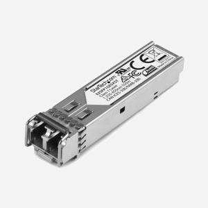 StarTech.com Module SFP EXSFP1GESXST : Transceiver 1000BASE-SX, Fibre Multimode LC, 1.25Gbps, 850nm, Distance 550m, DDM, 0-70°C - Miniature 1