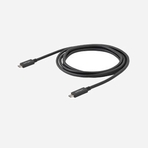 StarTech.com Câble USB-C 2m USB 5Gbps 60W Power Delivery 4K 60Hz DP Alt Mode Gaine TPE - Compatible Thunderbolt 3 USB 3.2 Gen 1 - Miniature 4