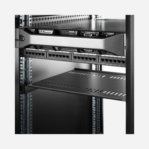 StarTech.com Étagère Rack Serveur 1U Cantilever Ventilé 19" Acier 20kg 406.4mm Profondeur - CABSHELF116V - Conforme RoHS - Miniature 5