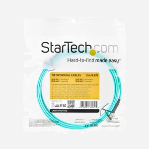 StarTech.com Câble Fibre Optique OM4 3m LC/UPC à LC/UPC 50/125µm Duplex, LSZH, 100Gbps, 850nm, Perte d'Insertion Testée, Réf: 450FBLCLC3 - Miniature 4
