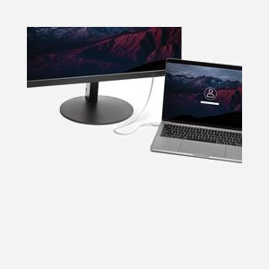 StarTech.com Câble Thunderbolt 3 50cm 40Gbps USB-C Blanc - Compatible Thunderbolt, USB, DisplayPort, Vidéo 4K 60Hz, Alimentation 100W - Miniature 4