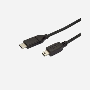 StarTech.com Câble USB-C vers Mini-USB 2m USB 2.0 - USB Type-C Mâle vers Mini-USB B Mâle - 480 Mbit/s - AWG 22/30 - Noir - RoHS/CE/REACH