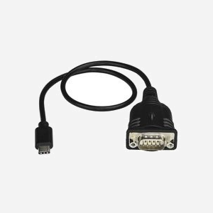 StarTech.com ICUSB232C Adaptateur USB-C vers RS232 DB9 M/M 0.4m, Chipset Prolific PL2303RA, Compatible Windows/macOS/Linux - Miniature 2