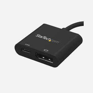 StarTech.com Adaptateur USB-C vers DisplayPort 4K 60Hz avec USB Power Delivery 60W - Chipset VIA/VLI VL100 & PERICOM PI3DPX1203 - CDP2DPUCP - Miniature 3