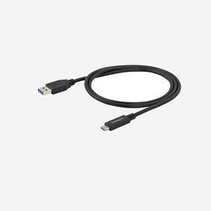 StarTech.com Câble USB-A vers USB-C 1m USB 3.2 Gen 1 (5Gbps) 3A - USB315AC1M - AWG 24/32, contacts Nickel, blindage mylar, RoHS, CE, REACH - Miniature 5