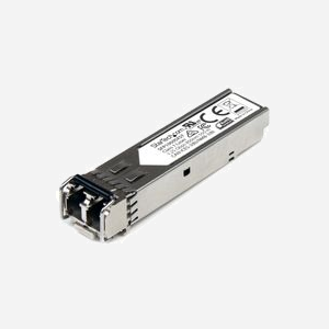 StarTech.com SFP1000SXST - Transceiver Fibre Optique Gigabit Multimode 850nm LC 550m, DDM, 1.25Gbps, IEEE 802.3z, Hot-Plug, Aluminium - Miniature 1