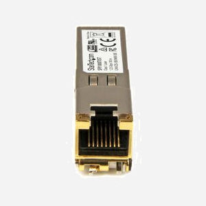 StarTech.com SFP1000TXST Module Transceiver SFP Cuivre Gigabit RJ45 1000BASE-TX 100m IEEE 802.3z Connecteur RJ45 Aluminium 1.3W - Miniature 3