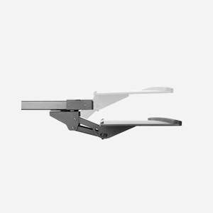 StarTech.com KBTRAYADJ Support Clavier Sous Bureau Ajustable (670x255mm, 2kg) - Inclinaison +/-15°, Pivotement +/-20°, Acier/Plastique, Noir - Miniature 5