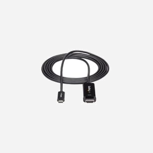 StarTech.com Câble Adaptateur USB-C vers HDMI 2.0 4K 60Hz 2m - CDP2HD2MBNL - Prise en charge DP Alt Mode & résolutions jusqu'à 3840x2160p - Miniature 4