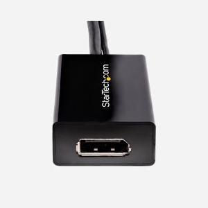StarTech.com Adaptateur DVI-D vers DisplayPort 1920x1200 Alimenté par USB - Connecteurs Mâle/Femelle - Chipset Mega Chip STDP2600 - 0.254m - Miniature 2