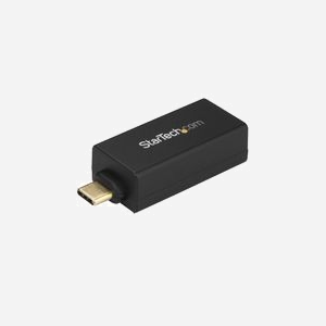 StarTech.com US1GC30DB : Adaptateur USB-C vers Gigabit Ethernet, RJ45, 1Gbps, USB 3.0, Chipset Realtek RTL8153, Wake-on-LAN, VLAN, Windows/macOS/Linux - Miniature 1