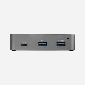 StarTech.com Hub USB-C 3.2 Gen 2 : 2x USB-A, 1x USB-C, 1x GbE, RJ-45, 10Gbps, Aluminium/Plastique, Câble 1m, Windows/macOS/Linux/Android - Miniature 3