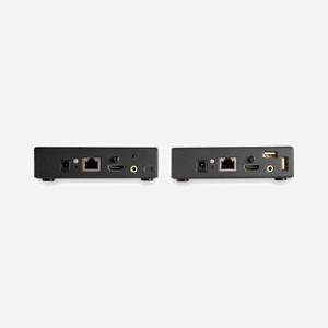 StarTech.com Extender KVM IP HDMI 4K 30Hz - USB 2.0 x4, EDID Pass-through, RJ45, Distance 100m, Boîtier Acier, Ref: SV565HDIP - Miniature 4