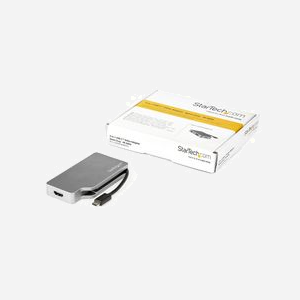 StarTech.com Adaptateur USB-C Multiport vers HDMI 2.0, Mini DisplayPort 1.2, VGA, DVI-D (1080p), 4K60Hz, Aluminium, USB 3.2 Gen 1 - Miniature 5