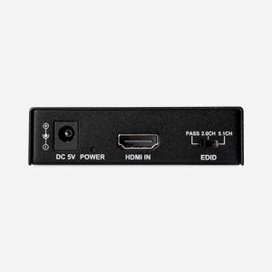StarTech.com Extracteur Audio HDMI 4K 60Hz HD202A - Sorties RCA et Toslink, HDMI 2.0, HDR, Bande Passante 18 Gbit/s, Jusqu'à 5.1 Canaux - Miniature 3