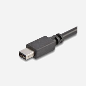 StarTech.com CDP2MDPMM6B : Câble Adaptateur USB-C vers Mini DisplayPort 4K 60Hz - 1.8m - Compatible Thunderbolt 3 - Noir - Chipset STM32F072CBU6 - Miniature 3