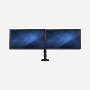 StarTech.com ARMBARDUOG : Support Bureau Double Écran 13"-27", VESA 75/100mm, Pince/Oeillet, Inclinaison ±30°, Rotation 360°, Charge Max 16kg