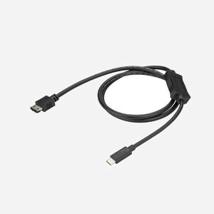StarTech.com Adaptateur USB-C vers eSATA 1m - USB 3.0 (5 Gbps) Mâle/Mâle - Compatible HDD/SSD/ODD - Plug and Play - USB3C2ESAT3 - Miniature 4