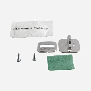 StarTech.com LTANCHOR Ancrage de Sécurité Antivol Acier Argent 44x45.8x28mm Fixation par Vis/Adhésif RoHS pour Ordinateur Portable et Dock PC - Miniature 4