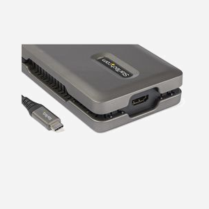 StarTech.com DKT31CSDHPD3 : Adaptateur USB-C Multiport vers HDMI 4K 60Hz, 2x USB 3.2 Gen 2, Lecteur SD/MicroSD, 100W Power Delivery, Compatible Windows/macOS/Linux - Miniature 2