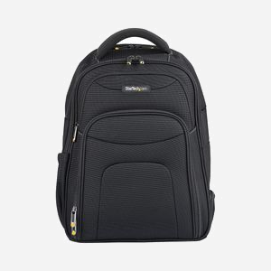 StarTech.com Sac à dos pour ordinateur portable 15.6" Nylon 1680D Noir avec compartiment tablette et pochette accessoires amovible 324x203x425mm - Miniature 2