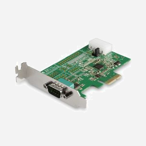 StarTech.com PEX1S953LP: Carte Adaptateur Série RS232 PCIe 1 Port DB9 16950 UART, 921.4 Kbps, Chipset ASIX AX99100, Windows/Linux, Profil Bas/Standard