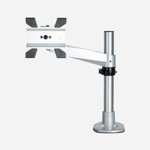 StarTech.com ARMPIVOTB2 - Bras de Bureau Aluminium Articulé pour Écran 12"-34" VESA 75x75/100x100 - Charge Max 14kg - Inclinaison -15°/+90°
