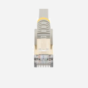 StarTech.com Câble Ethernet Cat6a 10m Gris S/UTP (STP) RJ45 Mâle-Mâle Cuivre 26 AWG 500MHz 10GBase-T PoE Contacts Or Sans Accroc - Miniature 3
