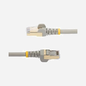 StarTech.com Câble Ethernet Cat6a 10m Gris S/UTP (STP) RJ45 Mâle-Mâle Cuivre 26 AWG 500MHz 10GBase-T PoE Contacts Or Sans Accroc - Miniature 2