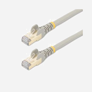 StarTech.com Câble Ethernet Cat6a 10m Gris S/UTP (STP) RJ45 Mâle-Mâle Cuivre 26 AWG 500MHz 10GBase-T PoE Contacts Or Sans Accroc - Miniature 4