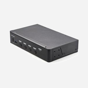 StarTech.com Commutateur KVM HDMI 4 Ports 4K60Hz - Hub USB 3.0 2 Ports (5Gbps) & 4x USB 2.0 HID - Audio 3.5mm - HDMI 2.0 - SV431HU34K6 - Miniature 1