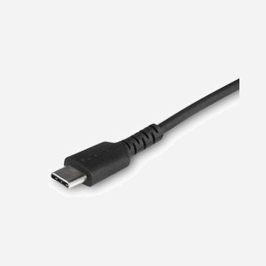 Câble StarTech.com USB-C vers Lightning 1m Noir - Aramide, TPE, USB 2.0, 480 Mbit/s - Compatible iPad/iPhone - RUSBCLTMM1MB - Miniature 2