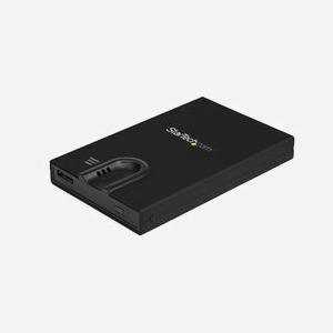 StarTech.com Boîtier Externe 2.5" SATA USB 3.0 Crypté Empreinte Digitale AES-256 - Aluminium, compatible SATA I/II/III, pour HDD/SSD 7-9.5mm - Miniature 1