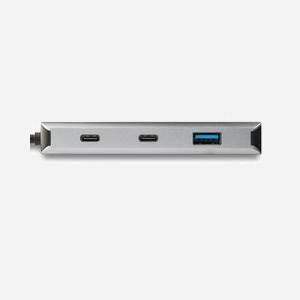 StarTech.com HB31C2A2CB Hub USB-C 4 Ports: 2x USB-A & 2x USB-C, USB 3.2 Gen 2 (10Gbps), Alimentation Bus, Câble 25cm, Aluminium - Miniature 3