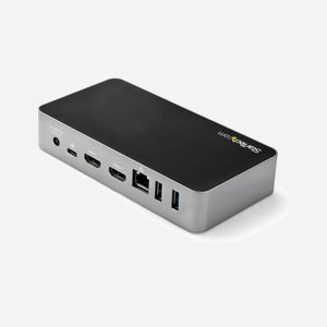 StarTech.com DK30CHHPDEU : Dock USB-C 3.1 Gen 1 Double HDMI 1080p, Power Delivery 65W, 1x USB-C, 3x USB-A, GbE, Compatible Windows/macOS/ChromeOS - Miniature 2