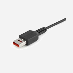StarTech.com Câble USB 2.0 Data Blocker 1m USB-A vers Micro-USB B - 5V 2.4A (12W) - AWG 32/22 - Blindage Mylar - Noir - CE/RoHS USBSCHAU1M - Miniature 2