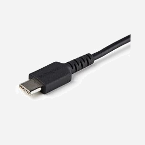 StarTech.com Câble USB-A vers USB-C Data Blocker 1m - Charge Seulement, 5V/2.4A (12W) - USB 2.0 - Blindage Mylar - TPE Noir - USBSCHAC1M - Miniature 5